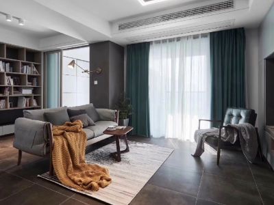 松茂御龙湾-81㎡-现代风效果图