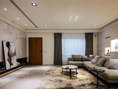 凯旋湾花园-257㎡-现代风效果图