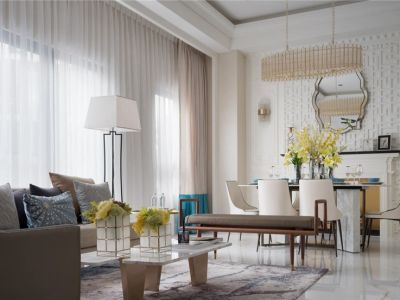 三科麓湾-283㎡-新古典风效果图