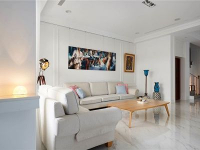 三科麓湾-350㎡-美式风效果图