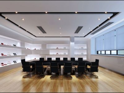 办公室-255㎡-现代风效果图