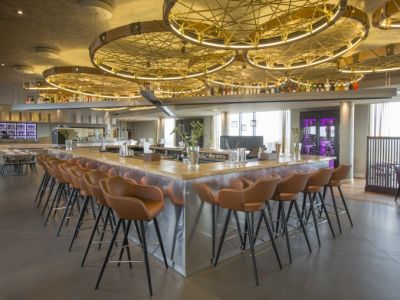 日式餐厅-1500㎡-现代风效果图