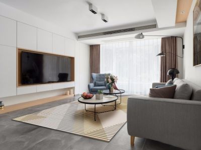 澳龙名城-116㎡-现代风效果图