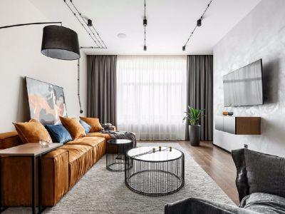 锦东庭园-114㎡-北欧风效果图