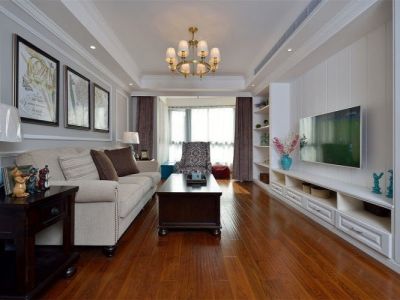 海伦国际-100㎡-美式风效果图