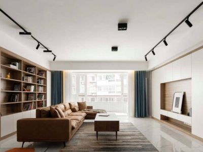 绿地国际花都-120㎡-现代风效果图