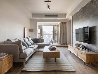 上东壹号-88㎡-日式风效果图