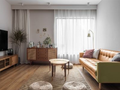 华西大厦-96㎡-日式风效果图