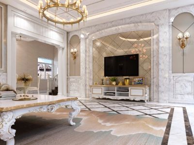 东原亲亲里-120㎡-欧式风效果图