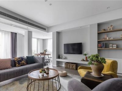 中航云岭-120㎡-现代风效果图