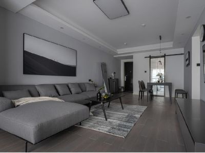 奥园城市广场-98㎡-现代风效果图