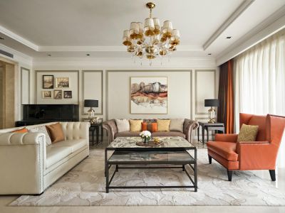 人居都市阳光-156㎡-法式风效果图