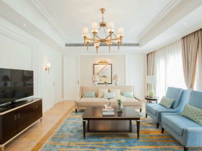 华侨凤凰城-120㎡-欧式风效果图