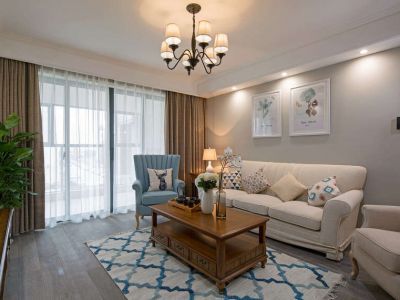 中海国际-117㎡-北欧风效果图