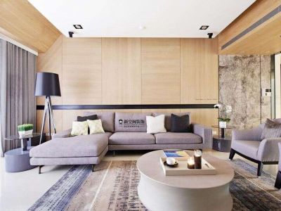 中海国际林庭叠园-160㎡-现代风效果图