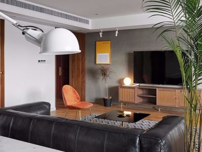 中粮祥云里-90㎡-现代风效果图