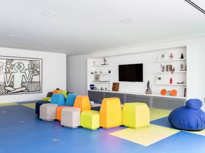 宝宝早教中心-1000㎡-温馨风效果图