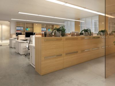 办公室-900㎡-现代风效果图