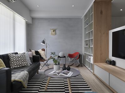 新界三期-100㎡-绚丽风效果图