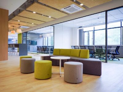 办公室-950㎡-现代风效果图