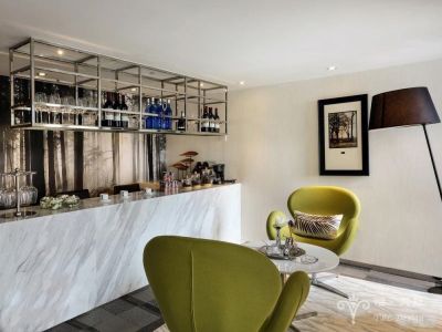 广告公司办公室-300㎡-现代风效果图