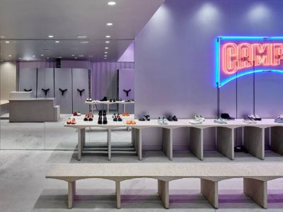 鞋店-150㎡-简约风效果图