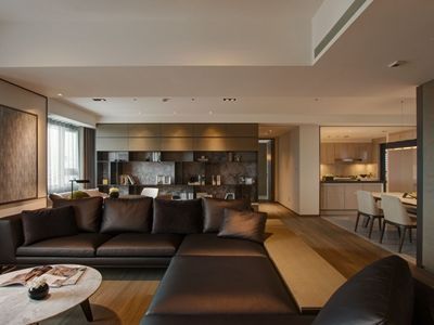 中发源时代广场-210㎡-简约风效果图