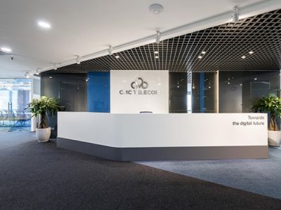 CMC电信科技办公室-1000㎡-现代风效果图