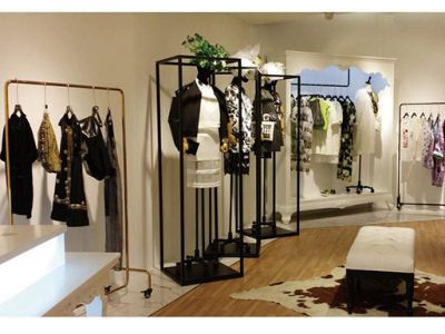 女装店-300㎡-现代风效果图