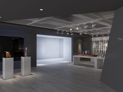 厨具展厅-500㎡-现代风效果图