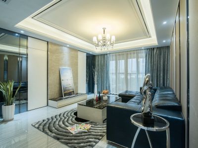 雅怡阁-142㎡-现代风效果图