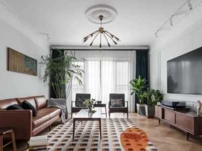 龙光龙腾-160㎡-现代风效果图