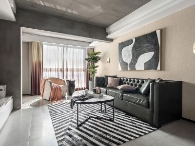 龙湖长桥郡-125㎡-混搭风效果图