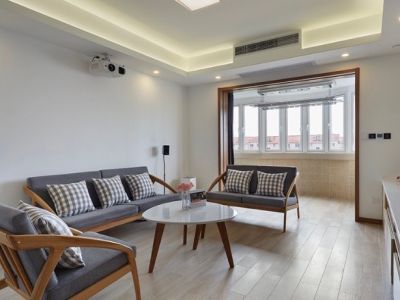 西锦国际-120㎡-现代风效果图