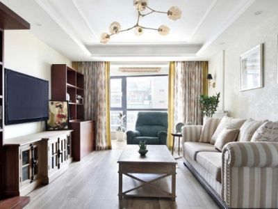 阳光新城-98㎡-现代风效果图