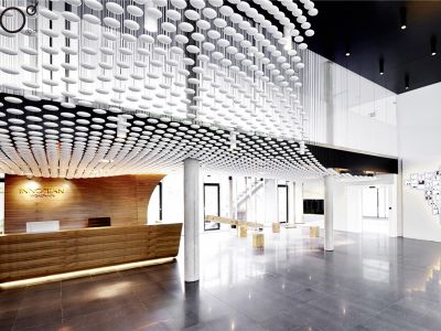 办公空间-1599㎡-简约风效果图