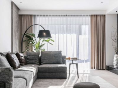 新希望锦官府-120㎡-现代风效果图