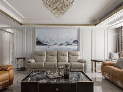 同森锦逸-150㎡-现代风效果图