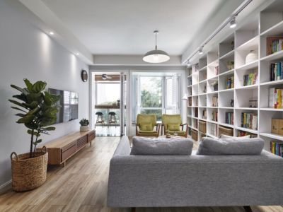 花样年江山-91㎡-北欧风效果图