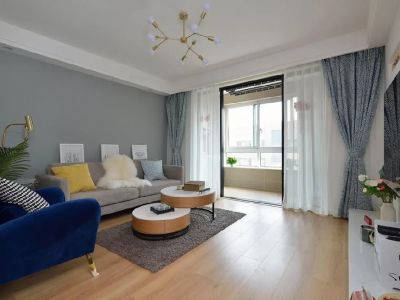 河韵馨苑-103㎡-北欧风效果图