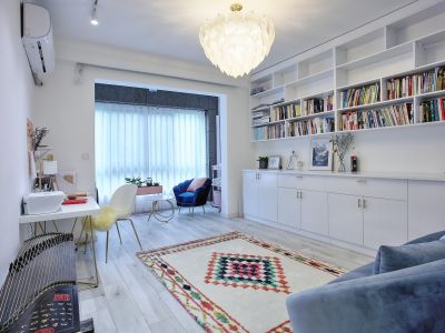 逸都花园-90㎡-混搭风效果图