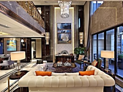 五矿万樾台-216㎡-现代风效果图