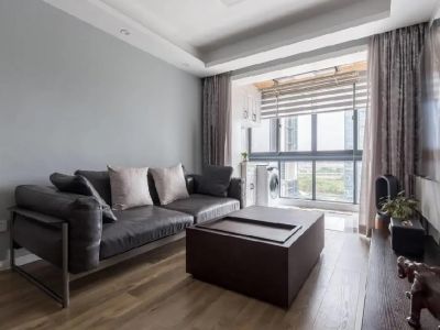 龙湖天钜-75㎡-现代风效果图