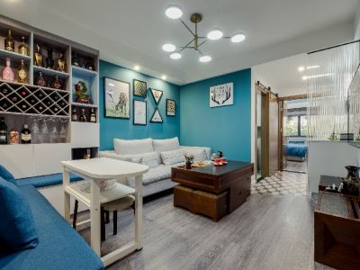 海伦国际-82㎡-北欧风效果图