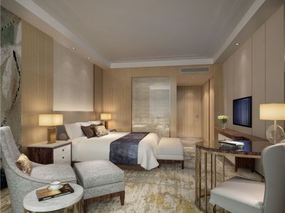 时尚酒店-3000㎡-现代风效果图