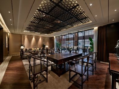 私人会所-600㎡-中式风效果图