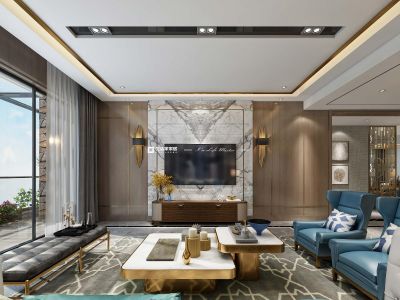 未来方舟-264㎡-现代风效果图