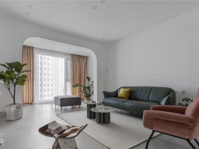 中铁阅山湖-108㎡-北欧风效果图