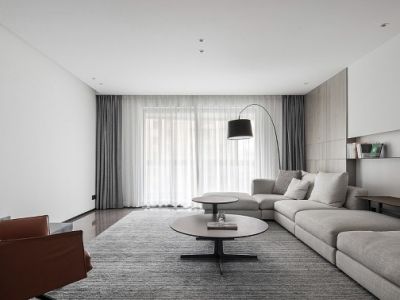 万科麓山-118㎡-现代风效果图