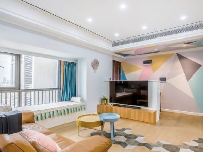 锦和名邸-88㎡-北欧风效果图